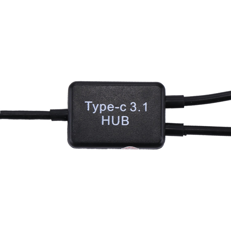 Type-C公頭 轉 2口USB母頭集線器適配器