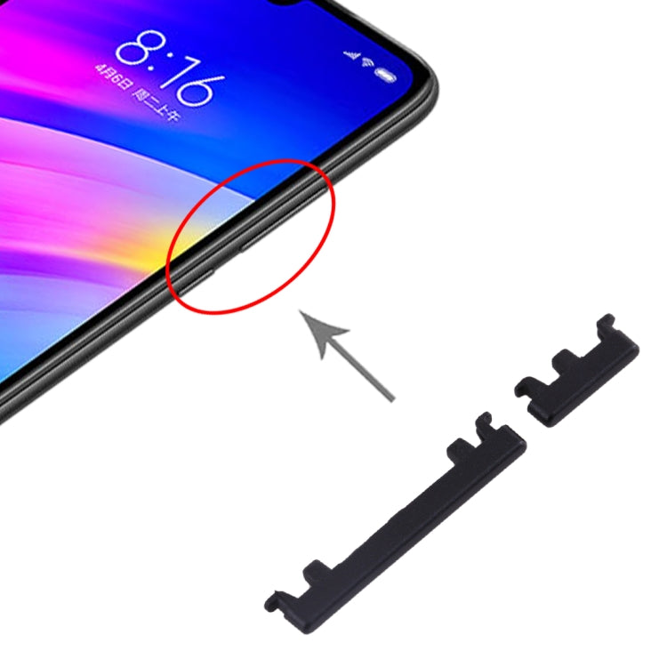 適用於 小米 Redmi 7 開機音量鍵/側鍵