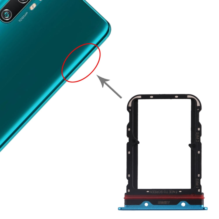 適用於小米 Mi CC9 Pro/Mi Note 10/Mi Note 10 Pro/Mi Note 10 Lite SIM卡+SIM卡 卡托