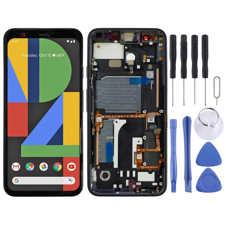 適用於 Google Pixel 4 原裝液晶觸摸總成帶框