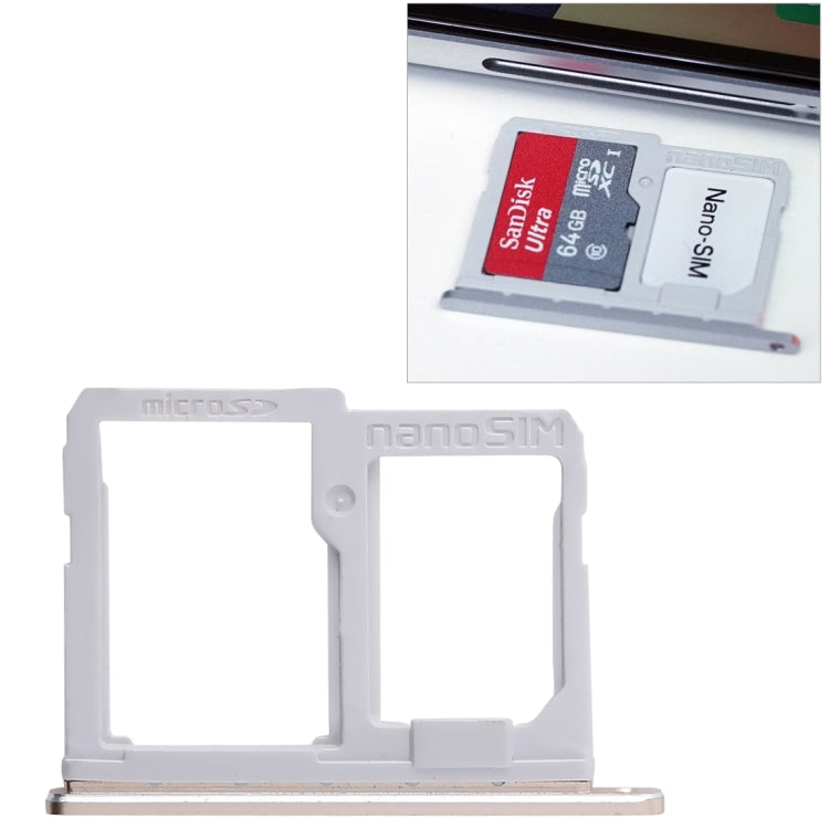 適用於LG Q6 / M700 / M700N / G6 Mini SIM卡+Micro SD卡 卡托