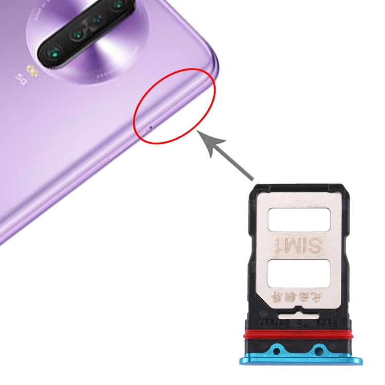 適用於小米Redmi K30 Pro SIM卡+SIM卡 卡托