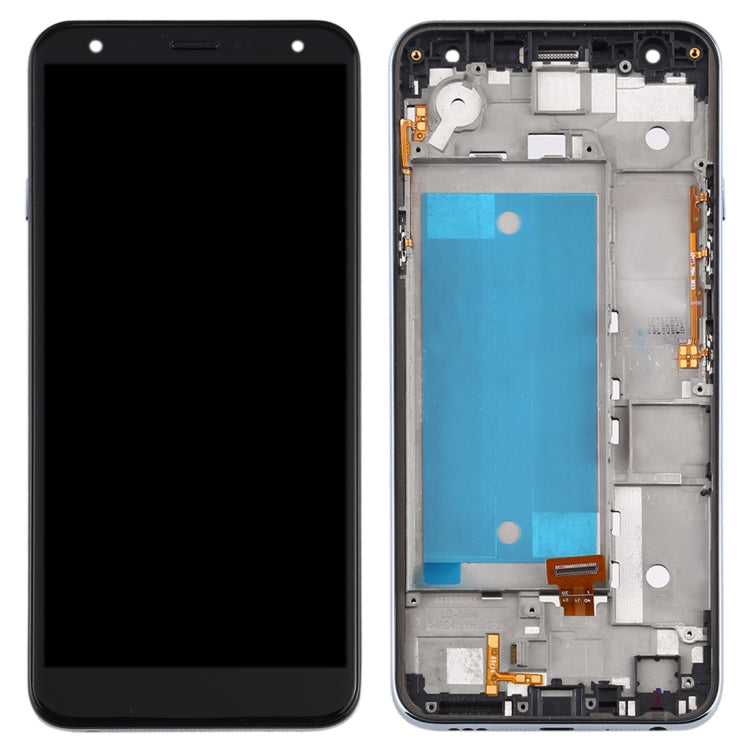 適用於 LG K40 LMX420 / X4 2019 / K12 Plus TFT材質 液晶觸摸總成帶框，雙卡版