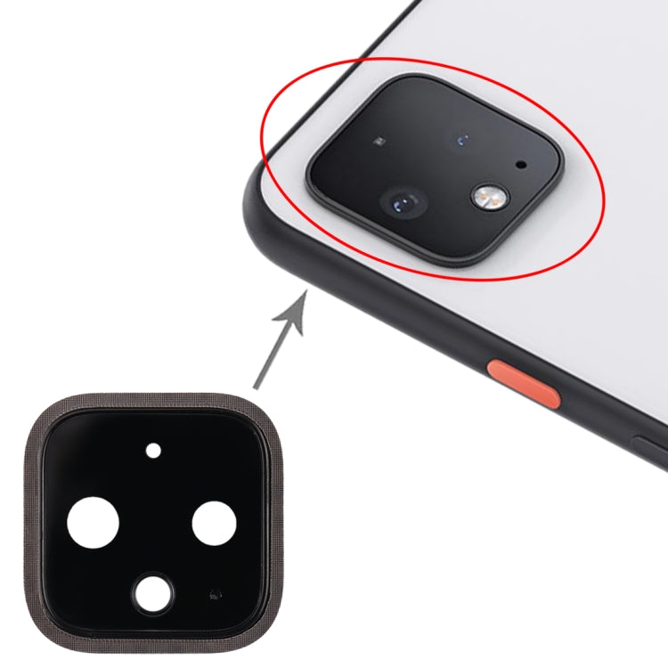 適用於 Google Pixel 4 相圈 后攝像頭框帶鏡片