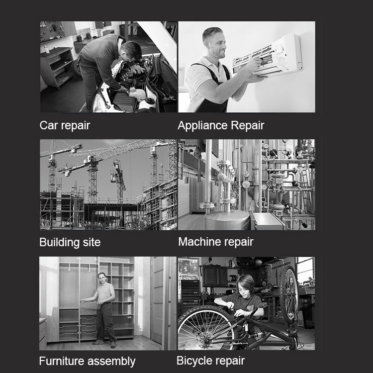 180度左右旋轉1/4英寸內六角接口多功能棘輪螺絲刀