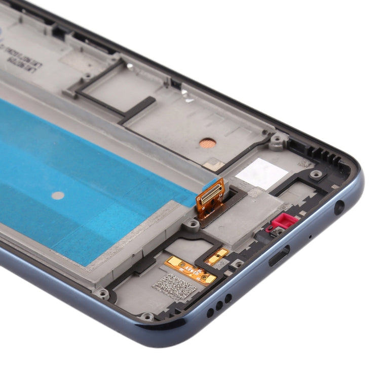 適用於 LG Q60 TFT材質 液晶觸摸總成帶框，雙卡版