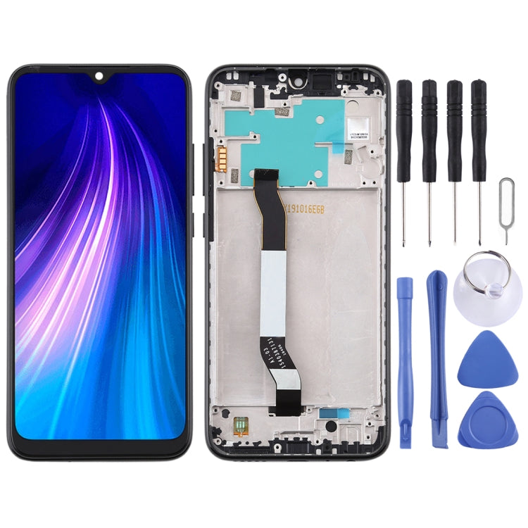 適用於小米 Redmi Note 8 TFT材質 液晶觸摸總成帶框