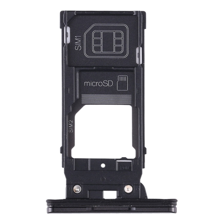 適用於 Sony Xperia XZ2 SIM卡+SIM卡+Micro SD卡 卡托
