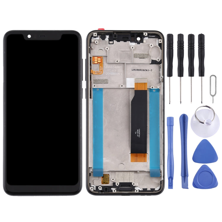 適用於Nokia 5.1 Plus / X5 / TA-1102 TA-1105 TA-1108 TA-1109 TA-1112 TA-1120 TA-1199 液晶觸摸總成帶框