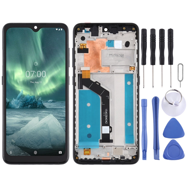 適用於Nokia 7.2 TA-1196 TFT材質 液晶觸摸總成帶框
