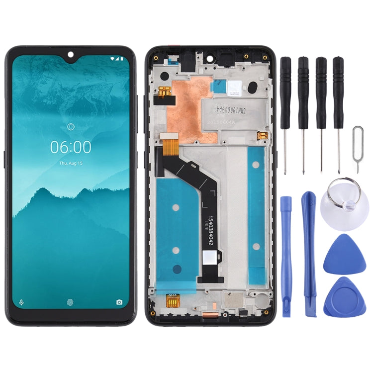 適用於Nokia 6.2 TA-1198 TA-1200 TA-1187 TA-1201 TFT材質 液晶觸摸總成帶框