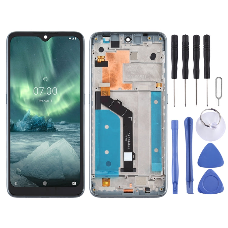 適用於Nokia 6.2 TA-1198 TA-1200 TA-1187 TA-1201 TFT材質 液晶觸摸總成帶框