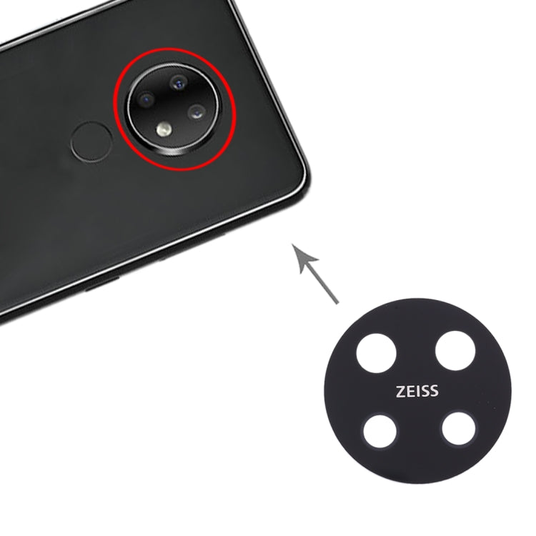 適用於Nokia 7.2 / 6.2 TA-1196 TA-1198 TA-1200 TA-1187 TA-1201 攝像頭鏡片 10個一賣