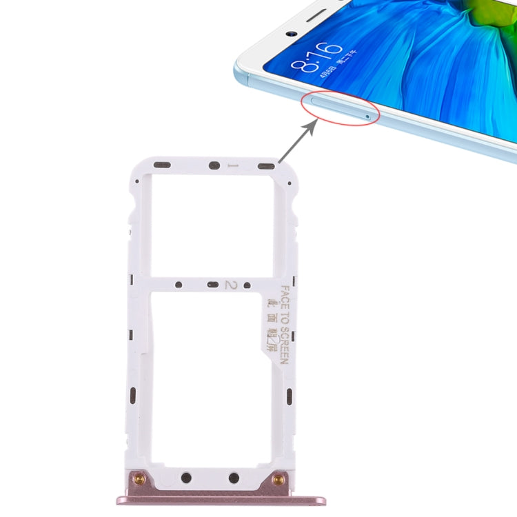 適用於小米紅米Note 5 SIM卡托和Micro SD卡托 雙卡
