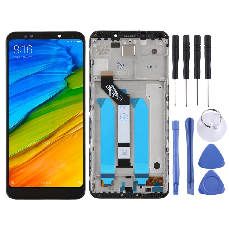 適用於小米Redmi 5 Plus TFT材質 液晶觸摸總成帶框
