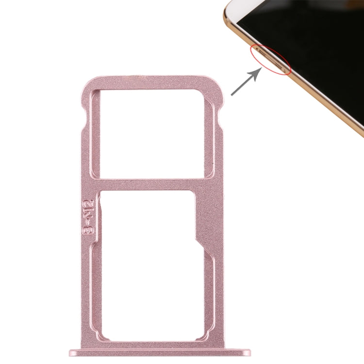 適用於華為G9 Plus SIM卡+SIM卡/Micro SD卡 卡托 雙卡