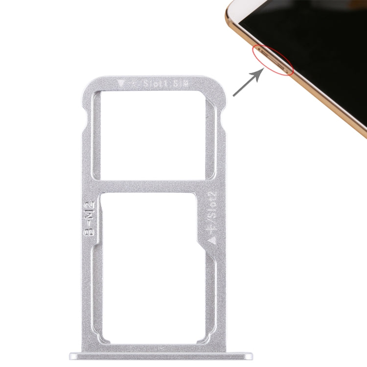 適用於華為G9 Plus SIM卡+SIM卡/Micro SD卡 卡托 雙卡