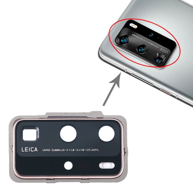 適用於 華為 Huawei P40 Pro 原裝相圈 后攝像頭框帶鏡片