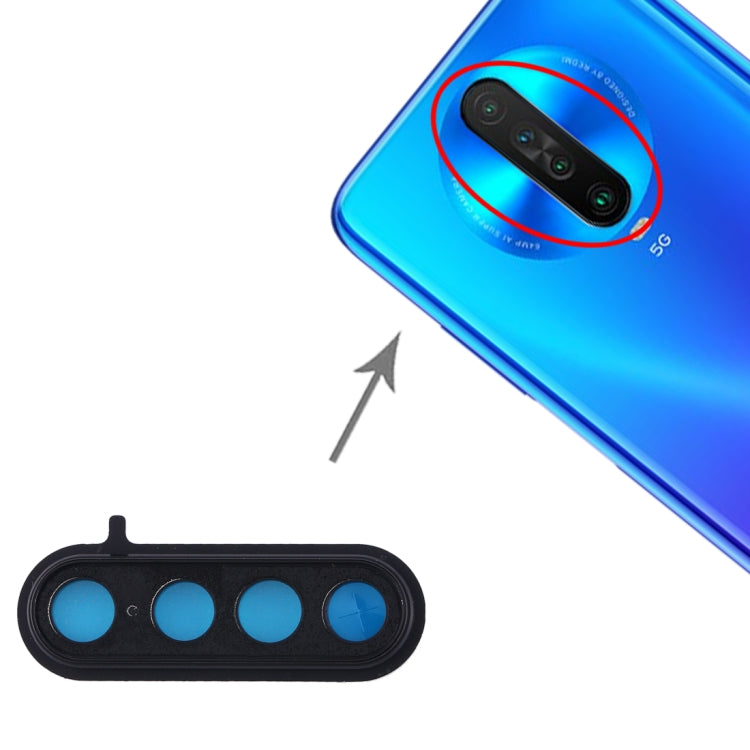 適用於 小米 Redmi K30  相圈 后攝像頭框帶鏡片