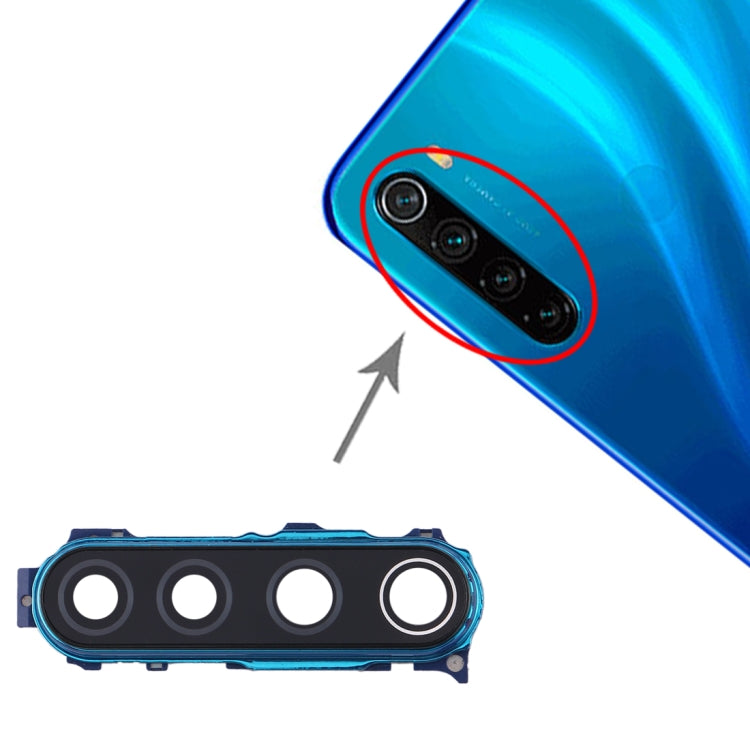 適用於 小米 Redmi Note 8 相圈 后攝像頭框帶鏡片