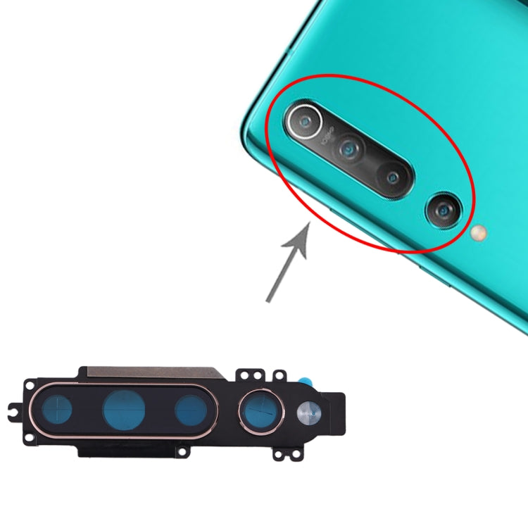 適用於 小米 Mi 10 5G 相圈 后攝像頭框帶鏡片