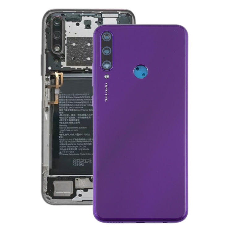 適用於華為 Y6p 原裝電池后蓋帶相圈