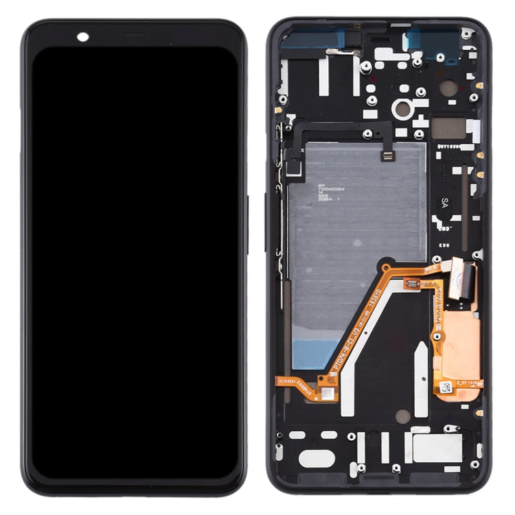 適用於 Google Pixel 4XL 液晶觸摸總成帶框