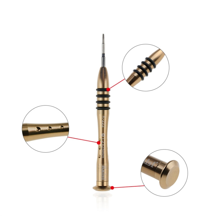 Kaisi K-5222 7合1塑料開口撬片+精密螺絲刀套裝平板電腦手機維修工具套裝