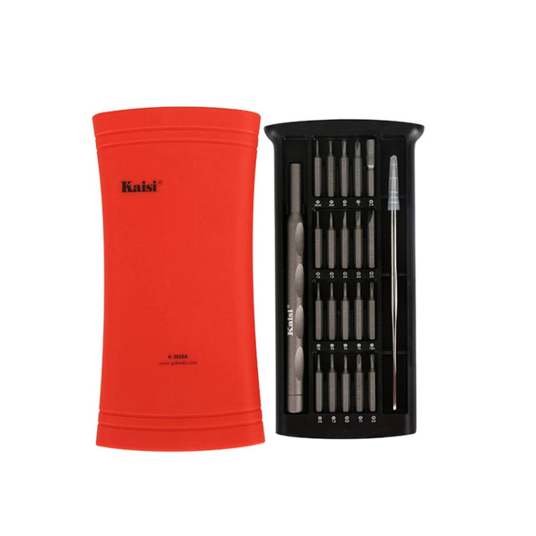 Kaisi K-3022A 22合1 高精度螺絲刀套裝磁力螺絲刀頭