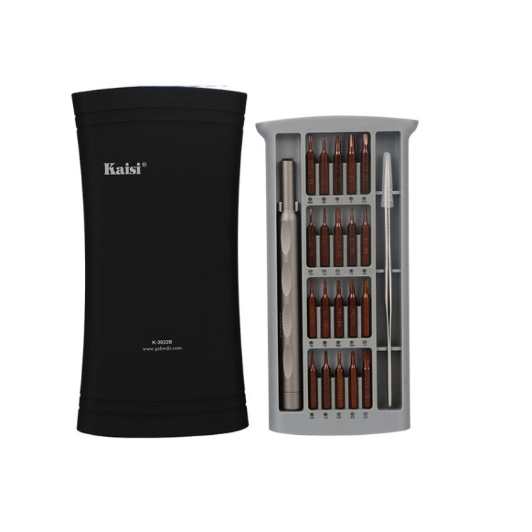 Kaisi K-3022A 22合1 高精度螺絲刀套裝磁力螺絲刀頭