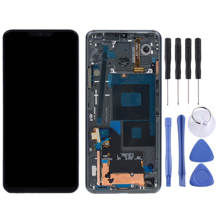 適用於 LG G7 ThinQ / G710 G710EM G710PM G710VMP 液晶觸摸總成帶框 Original LCD