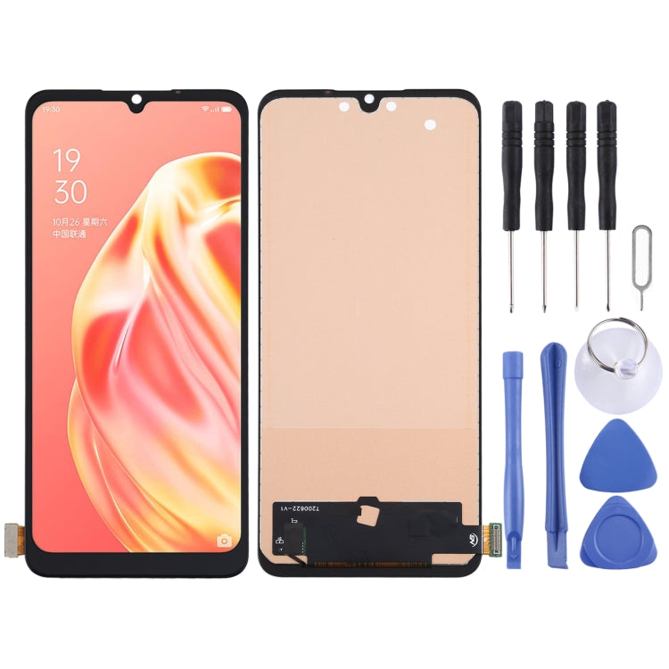 適用於 OPPO Reno3 / A91 / F15 / F17 TFT材質 液晶觸摸總成，不支持指紋識別