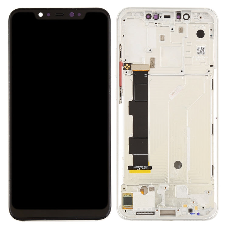 適用於小米 Mi 8 OLED材質 液晶觸摸總成帶框和邊鍵