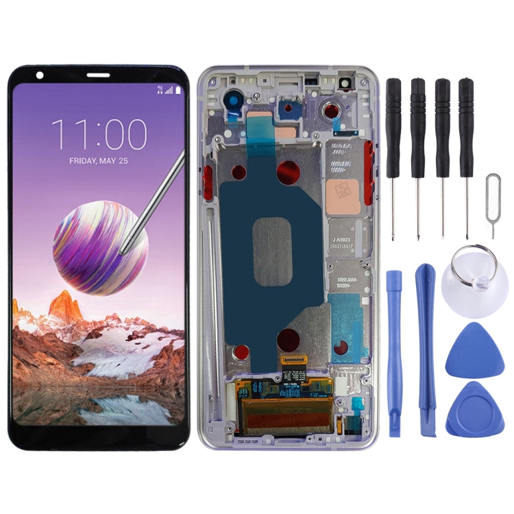 適用於 LG Stylo 4 / Q Stylo 4 / Q710 / Q710MS / Q710CS TFT材質 液晶觸摸總成帶框