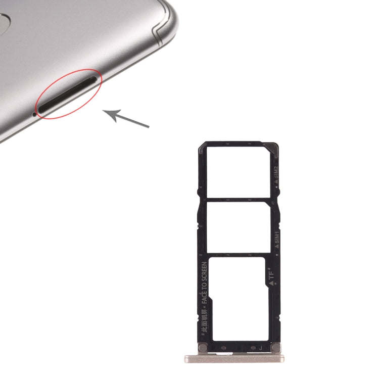 適用於 小米 Redmi S2 SIM卡+SIM卡+Micro SD 卡托 雙卡