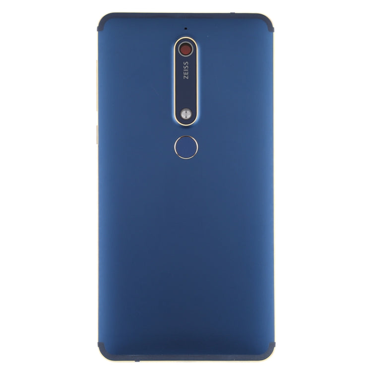 適用於 Nokia 6.1 / 6  / 6  電池后蓋帶邊鍵和相圈和指紋