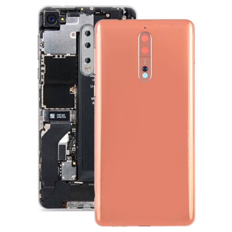 適用於Nokia 8 電池后蓋帶邊鍵和相圈