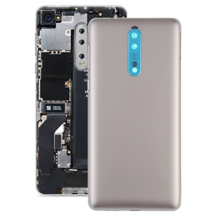 適用於Nokia 8 電池后蓋帶邊鍵和相圈