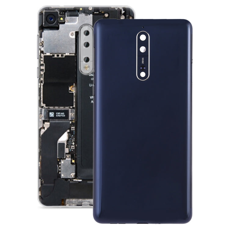 適用於Nokia 8 電池后蓋帶邊鍵和相圈