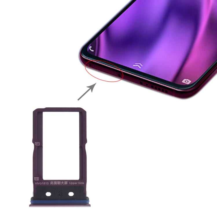 適用於vivo NEX Dual Display SIM卡+SIM卡 卡托 雙卡