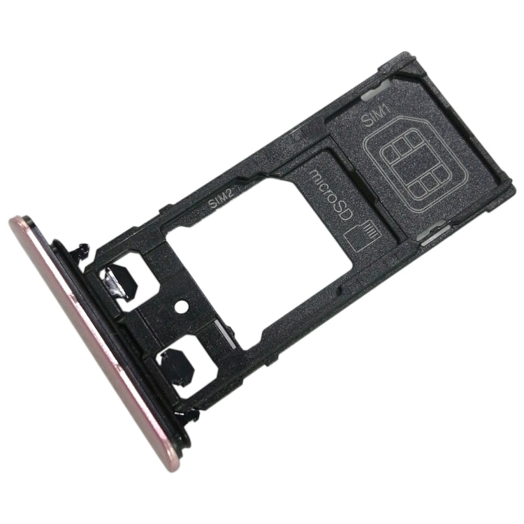 適用於Sony Xperia XZ SIM1卡+SIM2/Micro SD卡 雙卡卡托