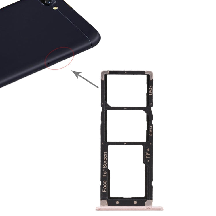 適用於華碩ZenFone 4 Max ZC520KL SIM卡+Micro SD卡 卡托 雙卡