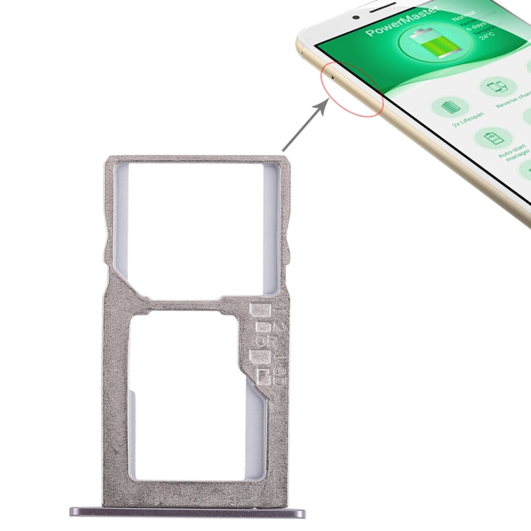 適用於華碩 Zenfone 3 Max ZC553KL SIM卡+SD卡 卡托