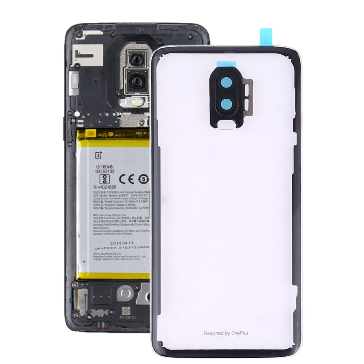 適用於OnePlus 6T 電池后蓋帶相圈