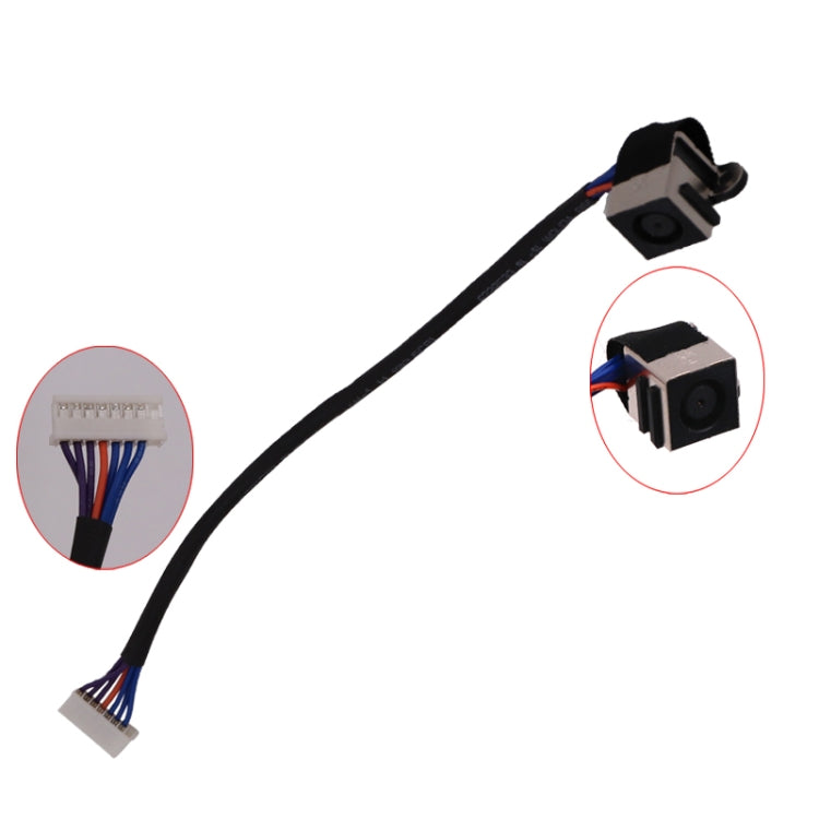 用於 DELL XPS 15 L501X L502X PN:DDGM6BPB000 XFT6Y 的直流電源插孔電纜