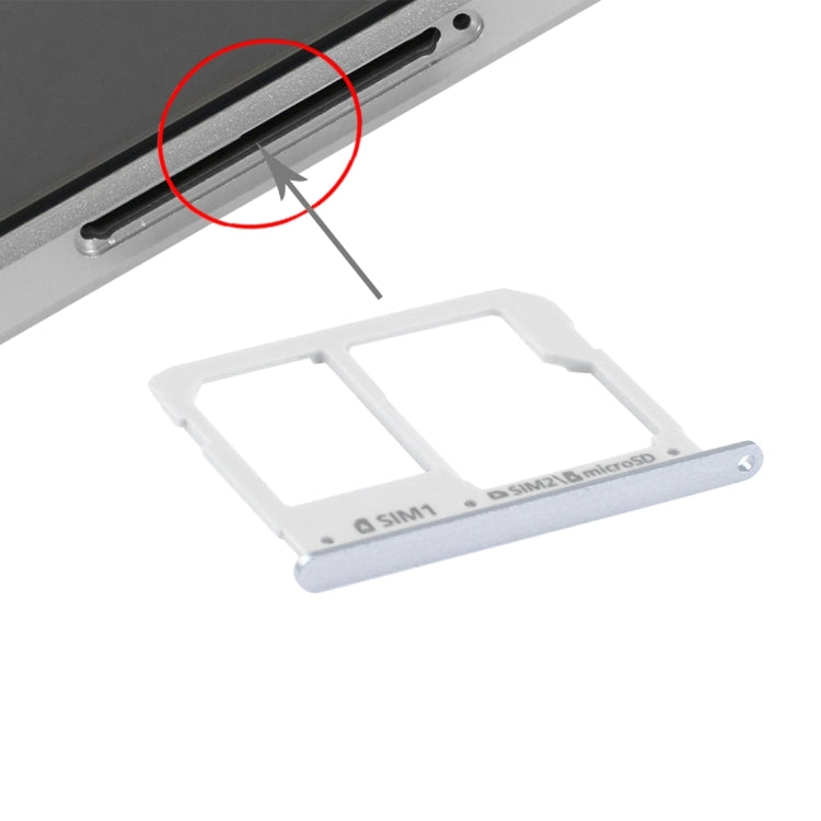 適用於三星蓋樂世 A3 / A3100 & A5 / A5100 & A7 / A7100  SIM1卡+SIM2/Micro SD卡 卡托