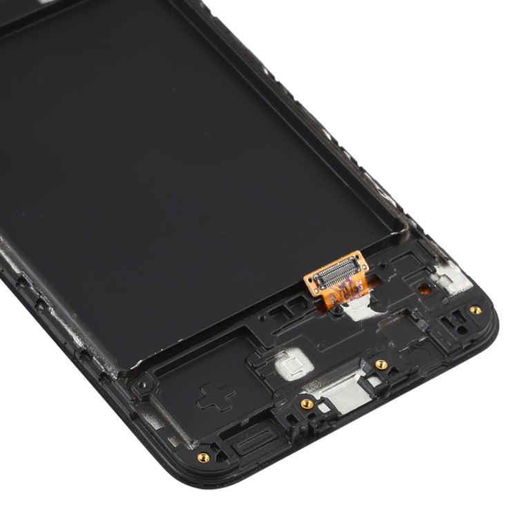 適用於 三星 Galaxy A20 原裝液晶觸摸總成帶框 Super AMOLED材質