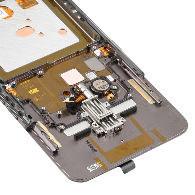 適用於 三星 Galaxy A80 原裝液晶觸摸總成帶框 Super AMOLED材質