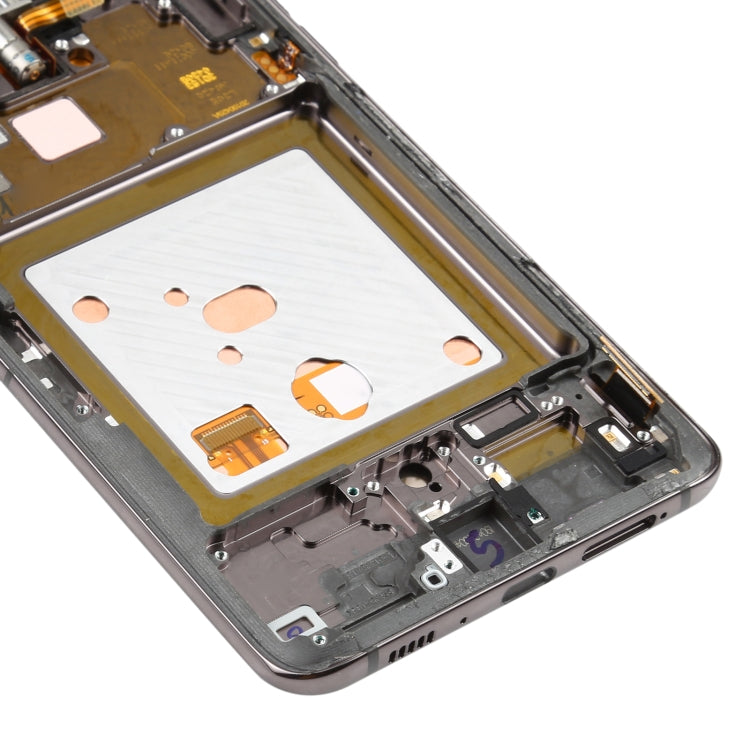 適用於 三星 Galaxy A80 原裝液晶觸摸總成帶框 Super AMOLED材質