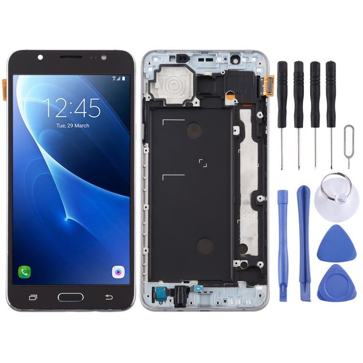 適用於 三星 Galaxy J7  / J710F TFT材質 液晶觸摸總成帶框